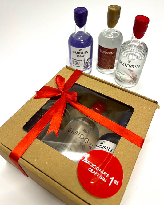 NEW Smidgin Miniature Gin Gift Set PROMO